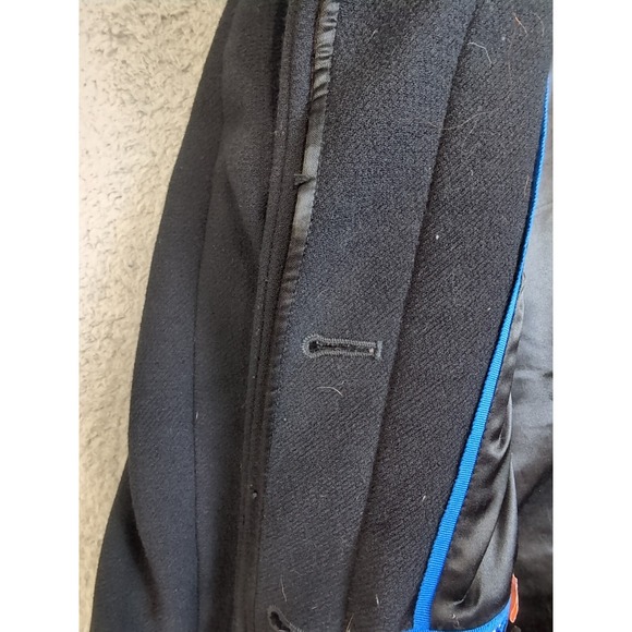 J.Crew Pea Coat Womens Medium/Small Double Italian Cloth Wool Lady Day Overcoat - Picture 12 of 16